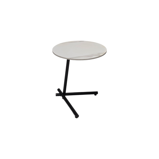 [ME2020TBE] MESA DE ESQUINA MOD. 2020 BLANCO - NEGRO