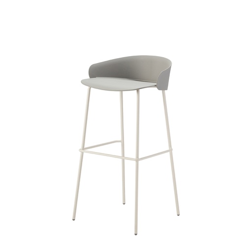 [TPOGGEB65CM] OLLA- PLASTICO GRIS- ESTRUCTURA BLANCA - ALTURA 65CM