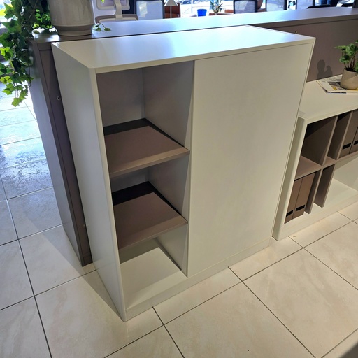 [EEST13243BGP] ESTANTE EJECUTIVO STEEL1  32"X43" (S31B-09) - BLANCO