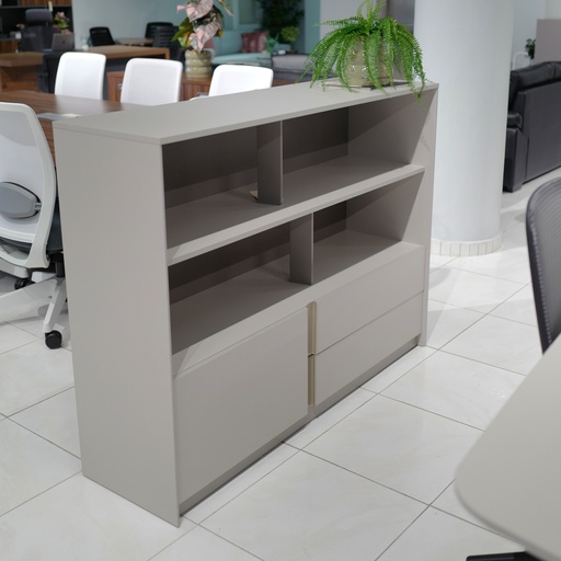 [EELU165542B] ESTANTE  EJECUTIVO LUMEN 16"X55"X42" (SY-BK1714-14)  BLANCO 