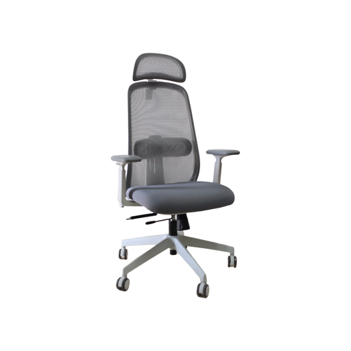 [SEAXISGCTGMG] SILLON EJECUTIVO AXIS (F28) GRIS CLARO - MESH GRIS - TELA GRIS 