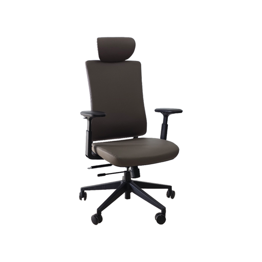 [SEORIPUM] SILLON EJECUTIVO ORION (F13) -PU MARRON-DL18