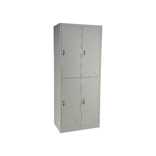 [LM4PRCPRAGA] LOCKER PARA ROPA COLGADA DE 4 PUERTAS 18"X30"X73" COLOR CREMA MARCA WITTMAN (copia)