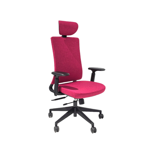 [SEORIGCTR] SILLON EJECUTIVO ORION (F13) GRIS CLARO -TELA ROJA