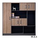 [EMA31663GBI] ESTANTE MOD.MA3 DE 16”X63”X63”DE ALTURA COLOR GRIS/BIRCH
